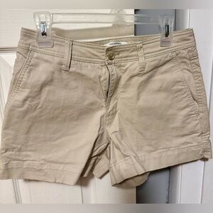 Casual Tan Women Shorts Banana Republic